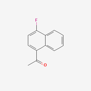 molecular formula C12H9FO B1293903 1-(4-Fluoronaphthalen-1-yl)ethanone CAS No. 316-68-7