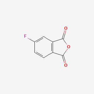 molecular formula C8H3FO3 B1293904 4-Fluorophthalic anhydride CAS No. 319-03-9
