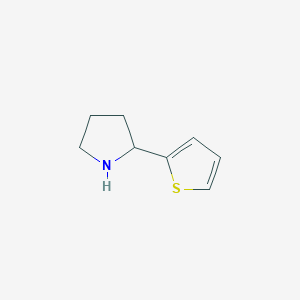 molecular formula C8H11NS B129391 2-(Thiophen-2-yl)pyrrolidine CAS No. 90090-64-5