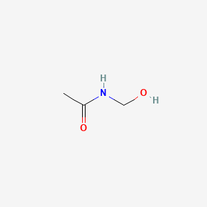 molecular formula C3H7NO2 B1293917 Acetamidomethanol CAS No. 625-51-4