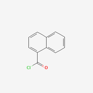 molecular formula C11H7ClO B1293920 1-Naphthoyl chloride CAS No. 879-18-5