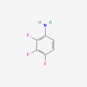 molecular formula C6H4F3N B1293922 2,3,4-Trifluoroaniline CAS No. 3862-73-5