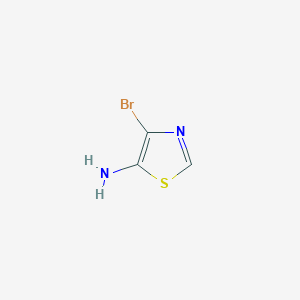 molecular formula C3H3BrN2S B12939261 4-Bromothiazol-5-amine 