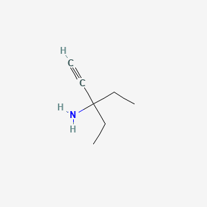 molecular formula C7H13N B1293935 1,1-Diethylpropargylamine CAS No. 3234-64-8