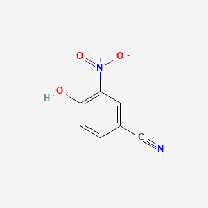 molecular formula C7H4N2O3 B1293937 4-Hydroxy-3-nitrobenzonitrile CAS No. 3272-08-0