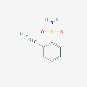 molecular formula C8H7NO2S B129394 2-Ethynylbenzenesulfonamide CAS No. 149364-67-0