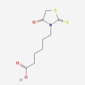 6-(4-Oxo-2-thioxo-thiazolidin-3-yl)-hexanoic acid