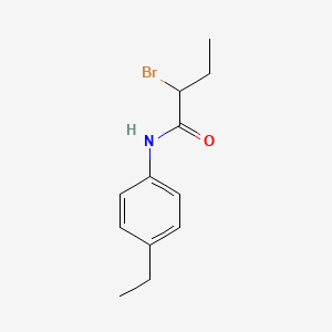 2-bromo-N-(4-ethylphenyl)butanamide