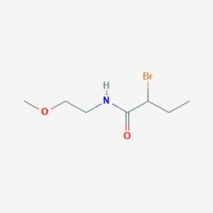 2-bromo-N-(2-methoxyethyl)butanamide