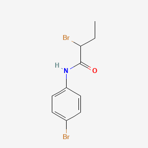 2-bromo-N-(4-bromophenyl)butanamide
