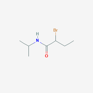 molecular formula C7H14BrNO B1293979 2-bromo-N-isopropylbutanamide CAS No. 41643-82-7