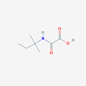 [(1,1-Dimethylpropyl)amino](oxo)acetic acid