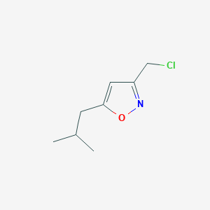 3-(Chloromethyl)-5-isobutylisoxazole