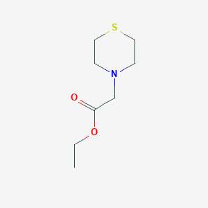 molecular formula C8H15NO2S B1294019 Ethyl thiomorpholin-4-ylacetate CAS No. 39981-80-1