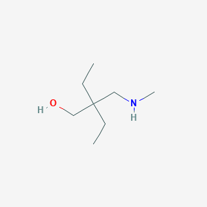 2-Ethyl-2-[(methylamino)methyl]butan-1-ol