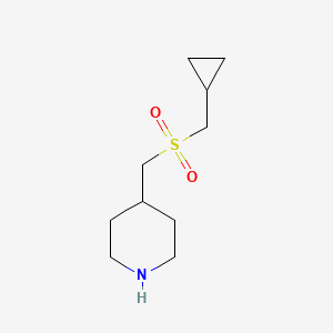 4-((Cyclopropylmethylsulfonyl)methyl)piperidine