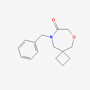 molecular formula C15H19NO2 B1294025 9-Benzyl-6-oxa-9-azaspiro[3.6]decan-8-one CAS No. 1160245-66-8
