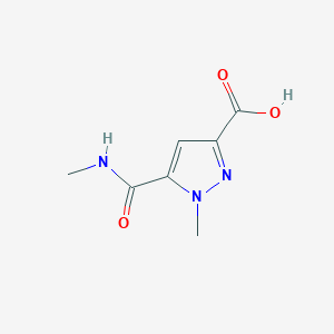 1-methyl-5-(methylcarbamoyl)-1H-pyrazole-3-carboxylic acid