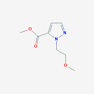 methyl 1-(2-methoxyethyl)-1H-pyrazole-5-carboxylate