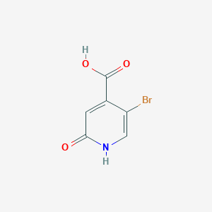 molecular formula C6H4BrNO3 B1294042 5-Bromo-2-hydroxyisonicotinic acid CAS No. 913836-16-5