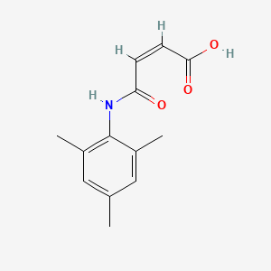 molecular formula C13H15NO3 B12940795 N-(2,4,6-Trimethylphenyl)maleamicacid 