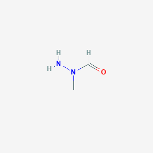 molecular formula C2H6N2O B129408 N-Methyl-N-formylhydrazine CAS No. 758-17-8