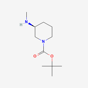 molecular formula C11H22N2O2 B1294138 (S)-Tert-butyl 3-(methylamino)piperidine-1-carboxylate CAS No. 912368-73-1