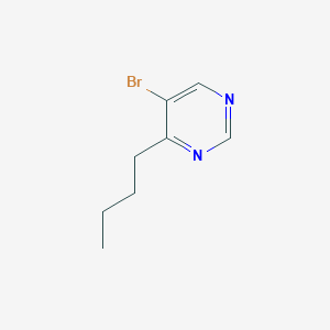 molecular formula C8H11BrN2 B1294161 5-溴-4-丁基嘧啶 CAS No. 4595-64-6