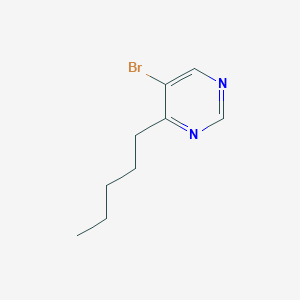 molecular formula C9H13BrN2 B1294168 5-Bromo-4-pentylpyrimidine CAS No. 951884-34-7