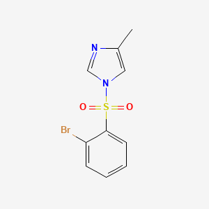 1-(2-Bromophenylsulfonyl)-4-methyl-1H-imidazole