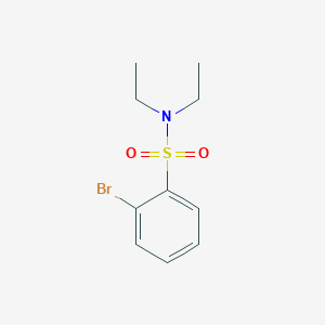 molecular formula C10H14BrNO2S B1294173 2-bromo-N,N-diethylbenzenesulfonamide CAS No. 65000-12-6