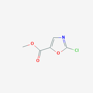 molecular formula C5H4ClNO3 B1294181 Methyl 2-chlorooxazole-5-carboxylate CAS No. 934236-41-6