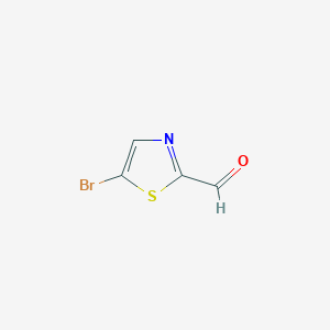 molecular formula C4H2BrNOS B1294191 5-Bromothiazole-2-carbaldehyde CAS No. 933752-44-4