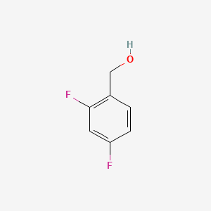 molecular formula C7H6F2O B1294206 2,4-二氟苄醇 CAS No. 56456-47-4