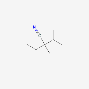 molecular formula C9H17N B1294208 2-Isopropyl-2,3-dimethylbutyronitrile CAS No. 55897-64-8