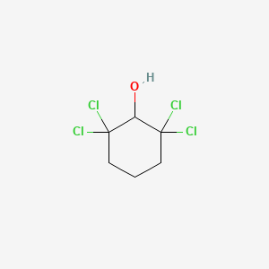 molecular formula C6H8Cl4O B1294212 2,2,6,6-Tetrachlorocyclohexanol CAS No. 56207-45-5