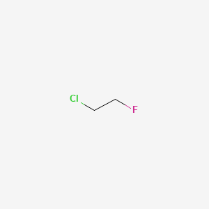molecular formula C2H4ClF B1294213 1-Chloro-2-fluoroethane CAS No. 762-50-5