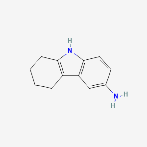 molecular formula C12H14N2 B1294216 2,3,4,9-四氢-1H-咔唑-6-胺 CAS No. 65796-52-3