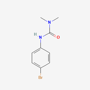 molecular formula C9H11BrN2O B1294219 3-(4-溴苯基)-1,1-二甲基脲 CAS No. 3408-97-7