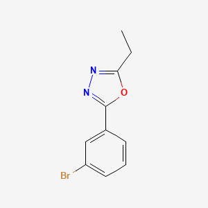 2-(3-Bromophenyl)-5-ethyl-1,3,4-oxadiazole
