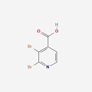molecular formula C6H3Br2NO2 B1294238 2,3-Dibromopyridine-4-carboxylic acid CAS No. 1020056-98-7