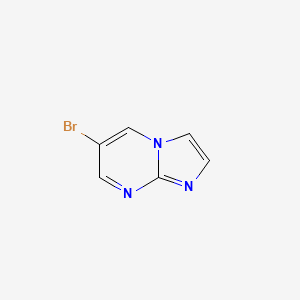 molecular formula C6H4BrN3 B1294246 6-Bromoimidazo[1,2-a]pyrimidine CAS No. 865156-68-9