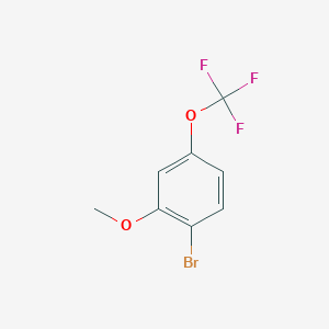 molecular formula C8H6BrF3O2 B1294247 1-Bromo-2-methoxy-4-(trifluoromethoxy)benzene CAS No. 848360-85-0