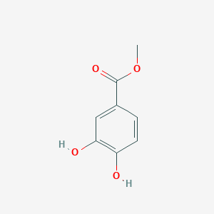 molecular formula C8H8O4 B129427 3,4-二羟基苯甲酸甲酯 CAS No. 2150-43-8