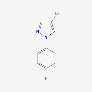 4-Bromo-1-(4-fluorophenyl)-1H-pyrazole