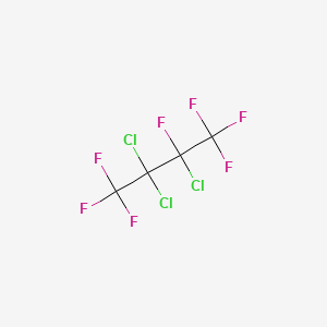 molecular formula C4Cl3F7 B1294285 七氟-2,3,3-三氯丁烷 CAS No. 335-44-4