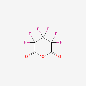 molecular formula C5F6O3 B1294290 六氟戊二酸酐 CAS No. 376-68-1