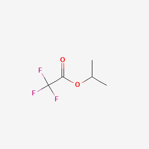 molecular formula C5H7F3O2 B1294291 Isopropyl trifluoroacetate CAS No. 400-38-4