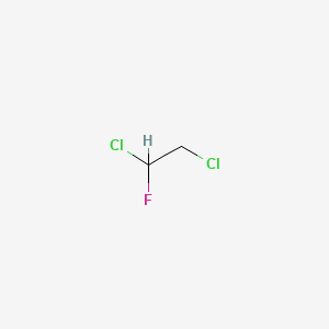 molecular formula C2H3Cl2F B1294292 1,2-Dichlorofluoroethane CAS No. 430-57-9
