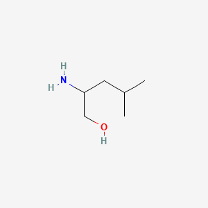 molecular formula C6H15NO B1294294 2-Amino-4-methylpentan-1-ol CAS No. 502-32-9